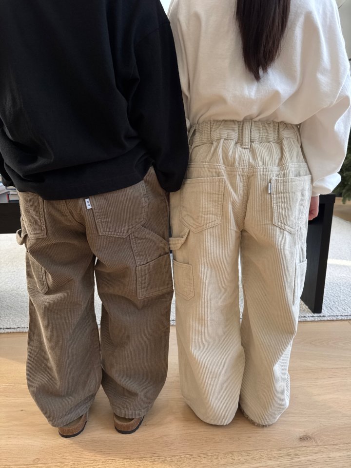 Our - Korean Children Fashion - #kidsshorts - Rope Corduroy Pants - 10