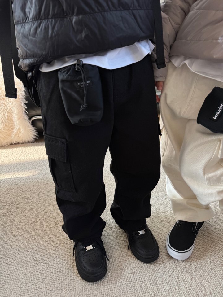 Our - Korean Children Fashion - #kidsshorts - Hold Cargo Pants - 7