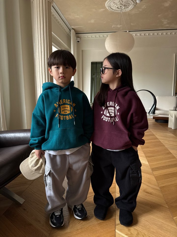 Our - Korean Children Fashion - #kidsstore - American Hoodie - 12