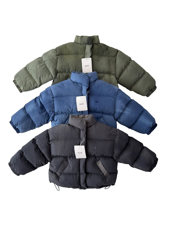 Our - Korean Children Fashion - #kidsstore - Fade Washing Padding