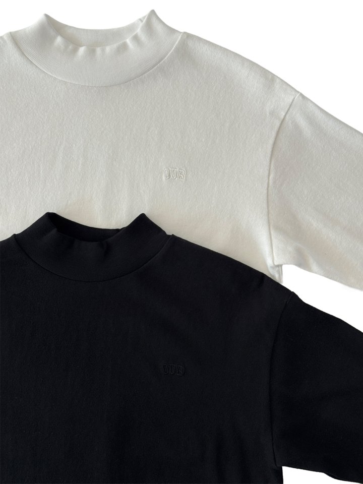 Our - Korean Children Fashion - #magicofchildhood - Soft Half Turtleneck Tee - 3