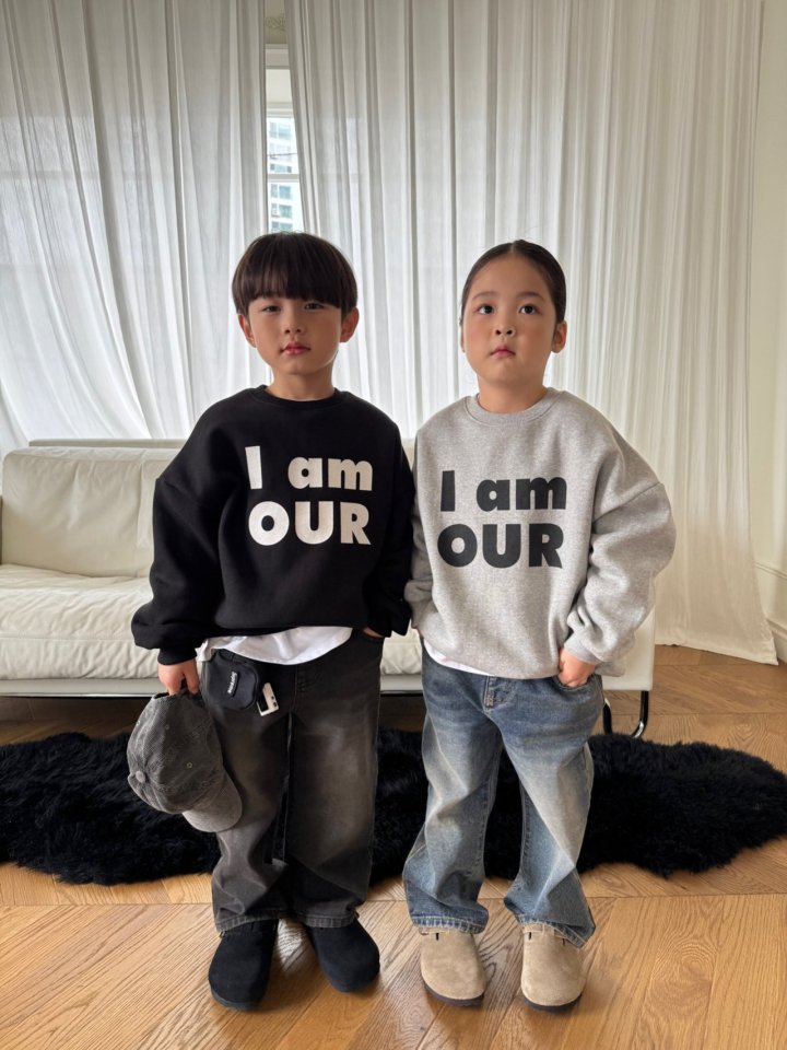 Our - Korean Children Fashion - #magicofchildhood - I Am Our Sweatshirt - 8