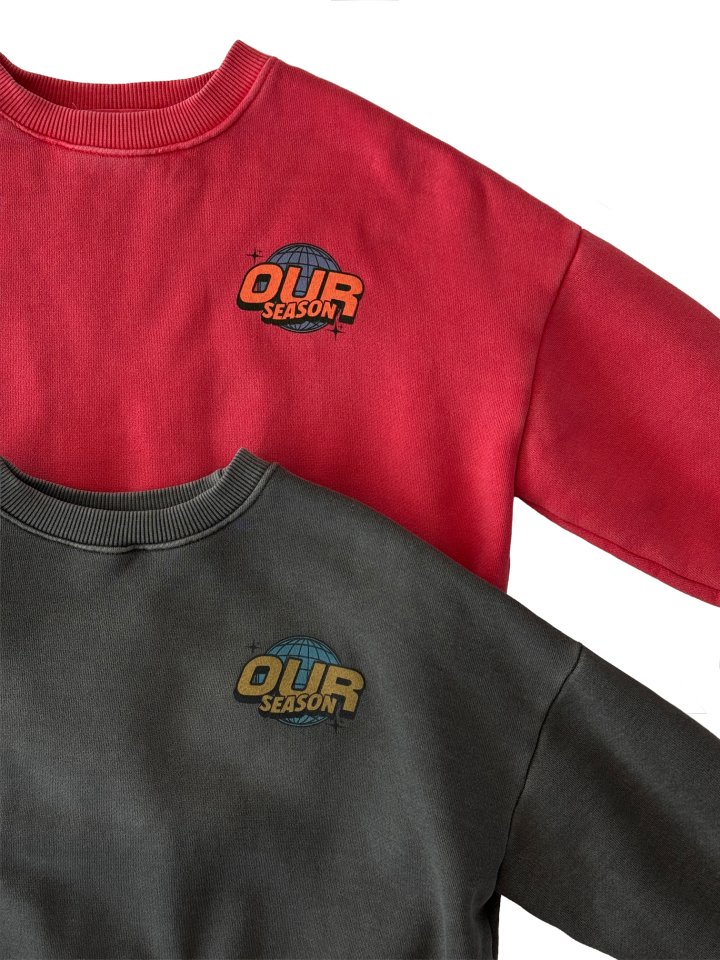 Our - Korean Children Fashion - #magicofchildhood - Season Dyed Sweatshirt - 3