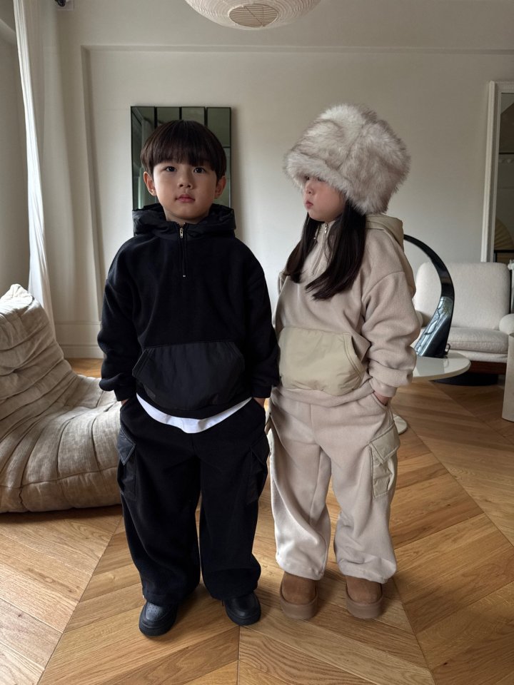 Our - Korean Children Fashion - #magicofchildhood - Padded Fleece Hood - 12