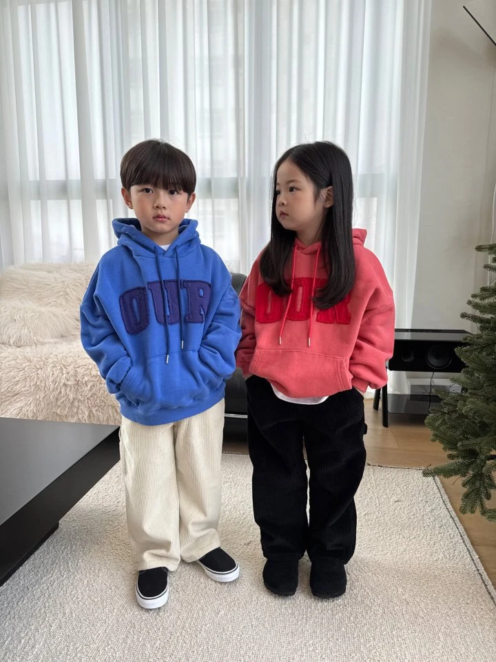Our - Korean Children Fashion - #minifashionista - 25 Big Logo Hoodie (Kids) - 7