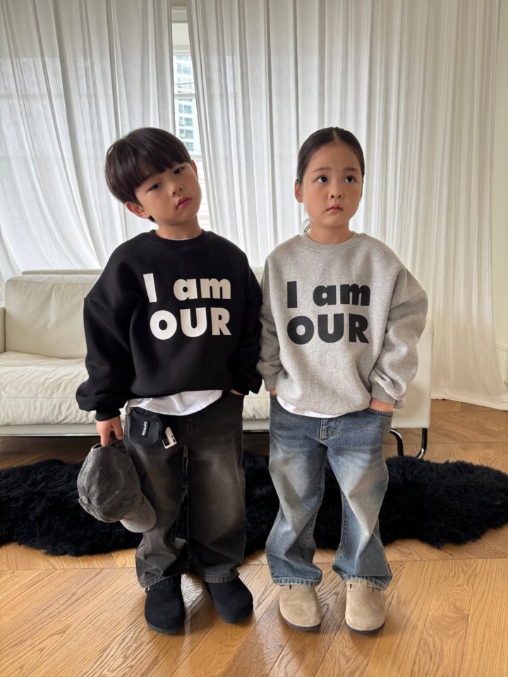 Our - Korean Children Fashion - #minifashionista - I Am Our Sweatshirt - 9