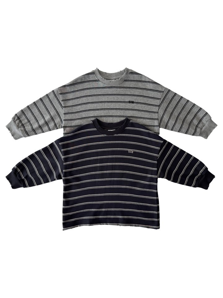 Our - Korean Children Fashion - #prettylittlegirls - Rough Stripe Tee