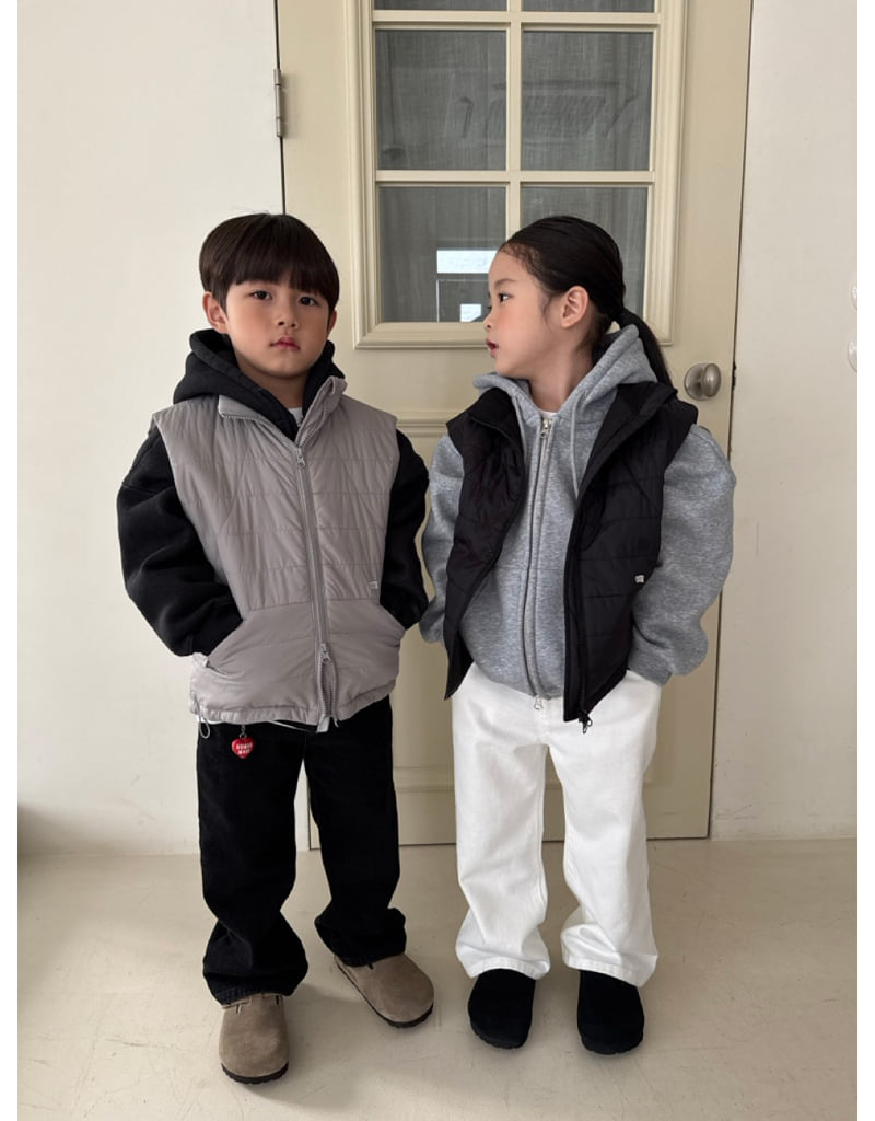 Our - Korean Children Fashion - #prettylittlegirls - Utility Padded Vest - 10