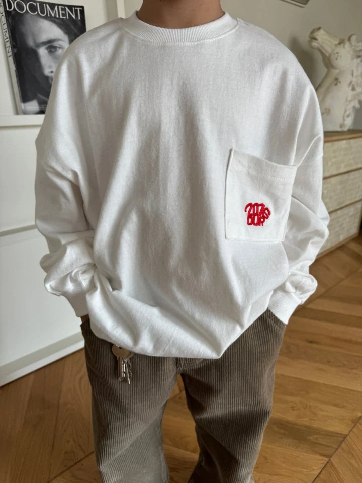 Our - Korean Children Fashion - #stylishchildhood - Chest Pocket Tee - 7