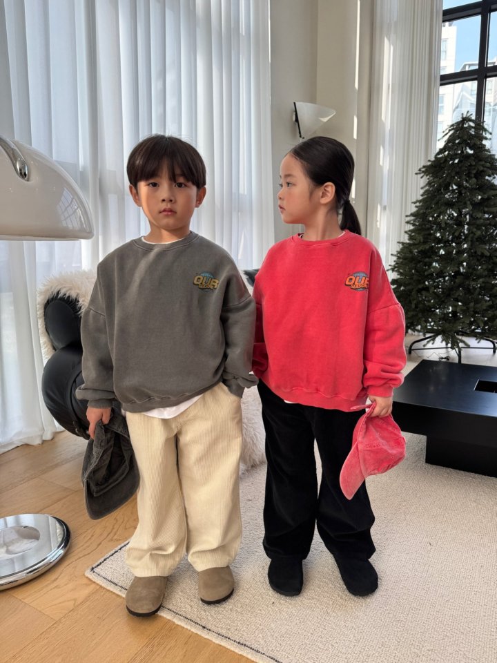 Our - Korean Children Fashion - #todddlerfashion - Season Dyed Sweatshirt - 6