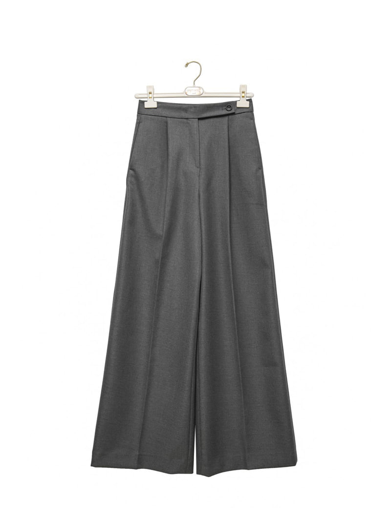 Paper Moon - Korean Women Fashion - #momslook - Wide Pleated Palazzo Pants - 5