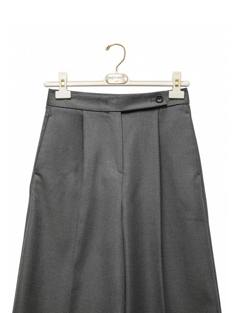 Paper Moon - Korean Women Fashion - #momslook - Wide Pleated Palazzo Pants - 7