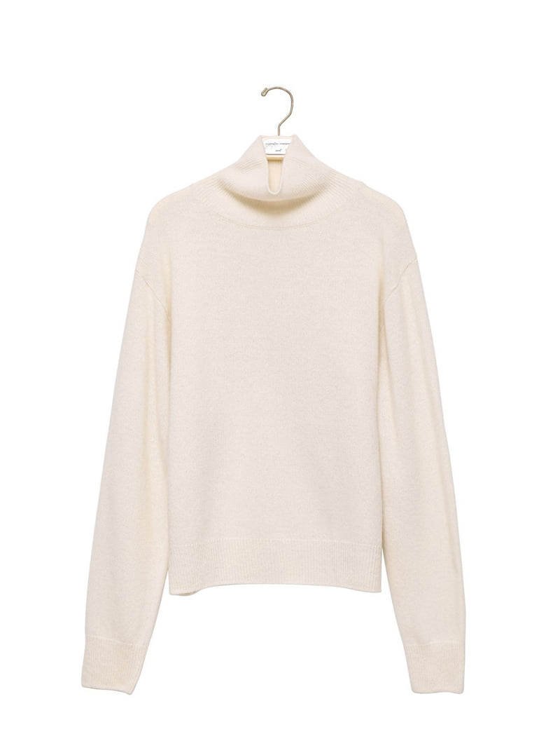 Paper Moon - Korean Women Fashion - #momslook - Cashmere Wool High Neck Knit Top - 10