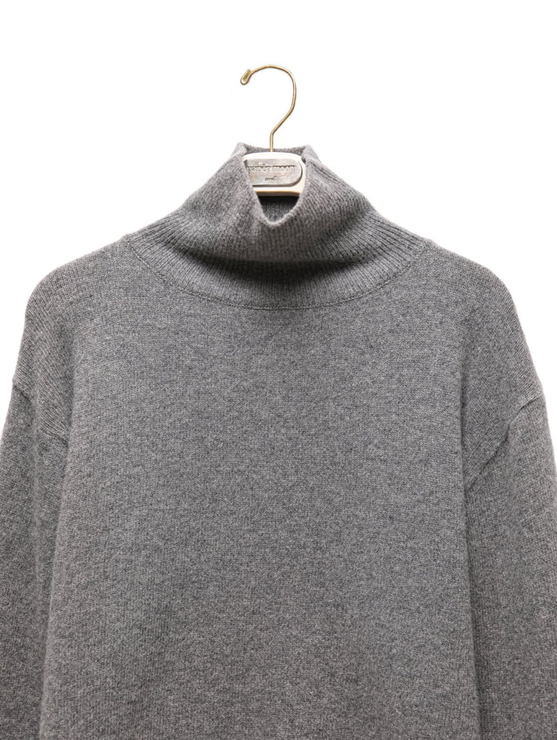 Paper Moon - Korean Women Fashion - #momslook - Cashmere Wool High Neck Knit Top - 6