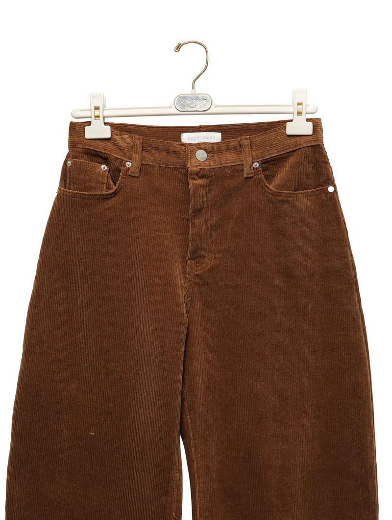 Paper Moon - Korean Women Fashion - #momslook - Classic Corduroy Volume Pants - 9