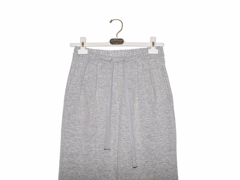 Paper Moon - Korean Women Fashion - #momslook - Wool Pintuck Lounge Trousers - 5
