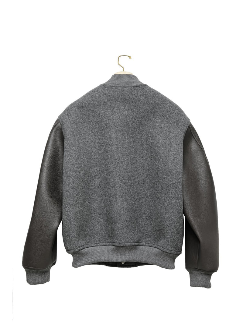 Paper Moon - Korean Women Fashion - #momslook - Classic Oversized Stadium Jacket - 6