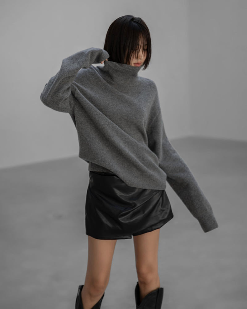 Paper Moon - Korean Women Fashion - #momslook - Vegan Wrap Mini Skirt Shorts - 5
