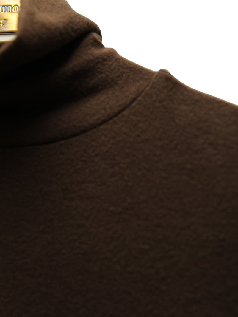 Paper Moon - Korean Women Fashion - #momslook - Soft Warm Texture Classic Turtleneck Tee - 6