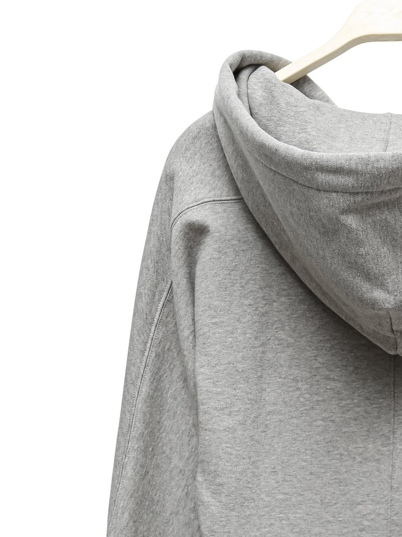 Paper Moon - Korean Women Fashion - #momslook - Round Line Slim Hoodie Zip Up - 11