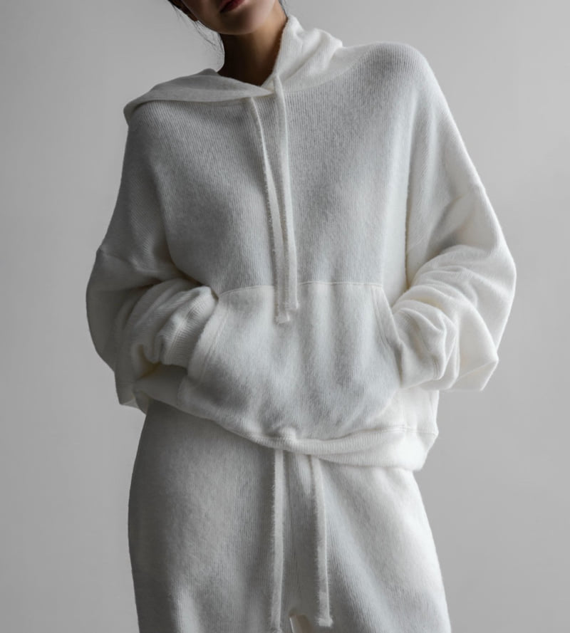 Paper Moon - Korean Women Fashion - #pursuepretty - Hairy Texture Cozy Jogger Pants - 5