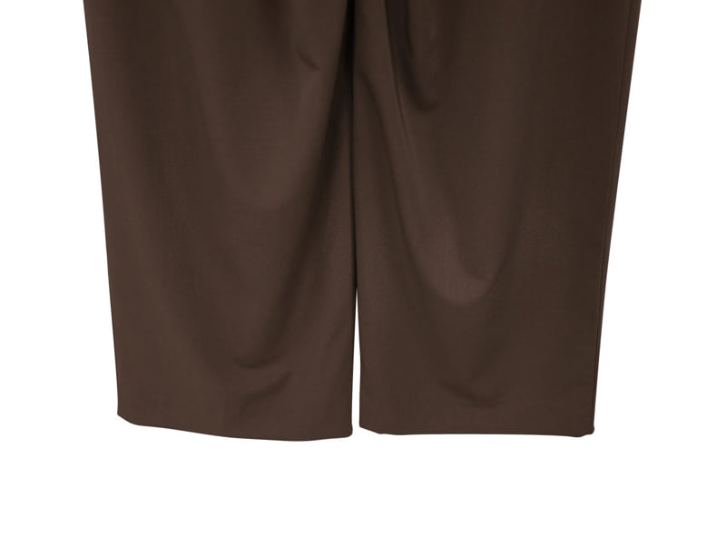 Paper Moon - Korean Women Fashion - #pursuepretty - Low Waist Double Pleat Wide Trousers - 11