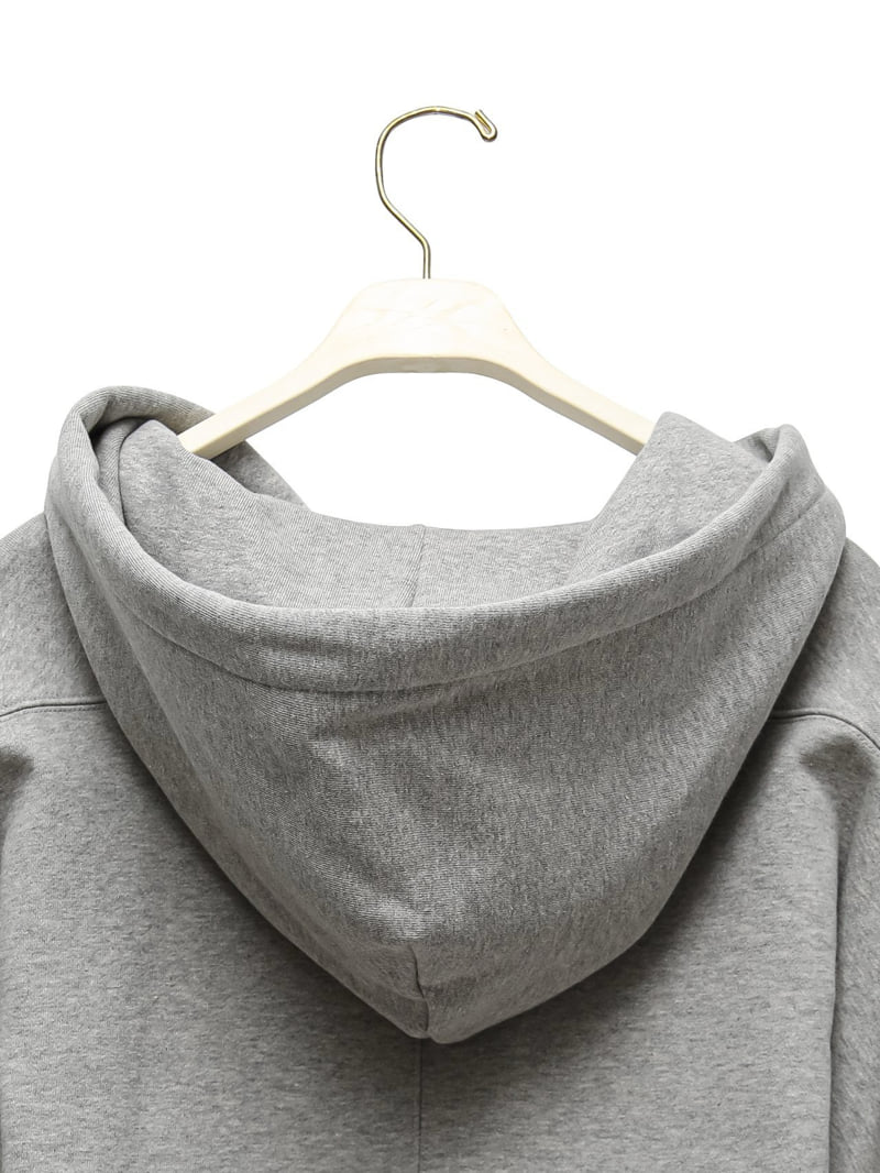 Paper Moon - Korean Women Fashion - #thelittlethings - Round Line Slim Hoodie Zip Up - 10