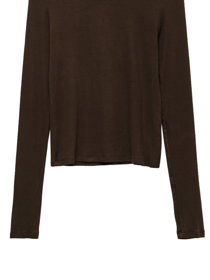 Paper Moon - Korean Women Fashion - #vintageinspired - Soft Warm Texture Classic Turtleneck Tee - 10