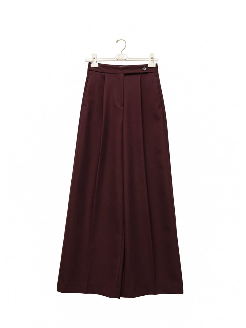 Paper Moon - Korean Women Fashion - #womensfashion - Wide Pleated Palazzo Pants - 12