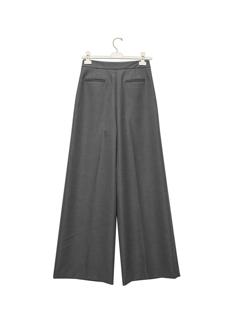 Paper Moon - Korean Women Fashion - #womensfashion - Wide Pleated Palazzo Pants - 6
