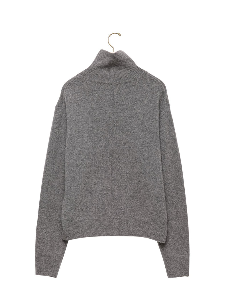 Paper Moon - Korean Women Fashion - #womensfashion - Cashmere Wool High Neck Knit Top - 5