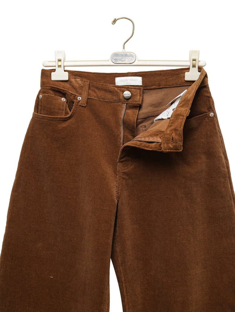 Paper Moon - Korean Women Fashion - #womensfashion - Classic Corduroy Volume Pants - 12