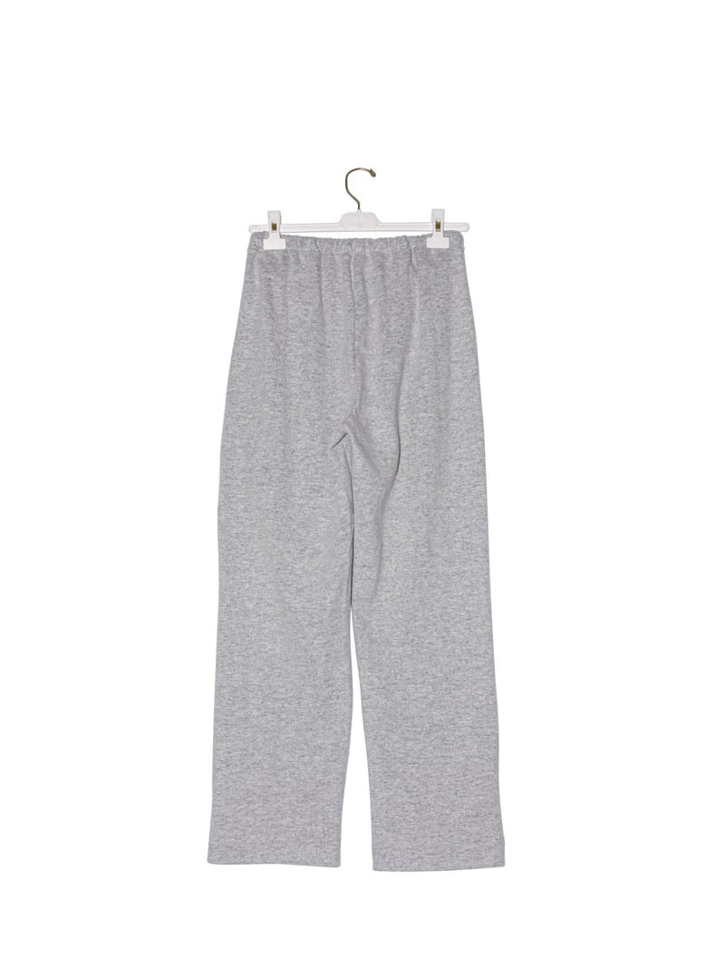 Paper Moon - Korean Women Fashion - #momslook - Wool Pintuck Lounge Trousers - 4