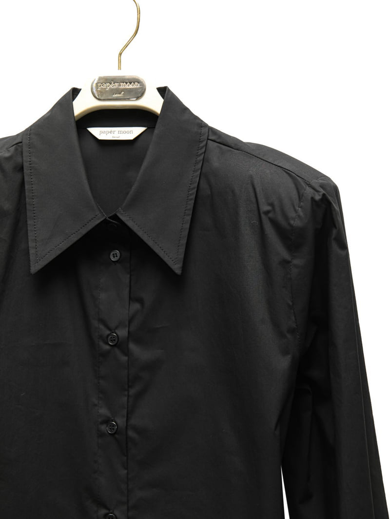 Paper Moon - Korean Women Fashion - #womensfashion - Wing Cuffs Detail Button Down Shirt - 9