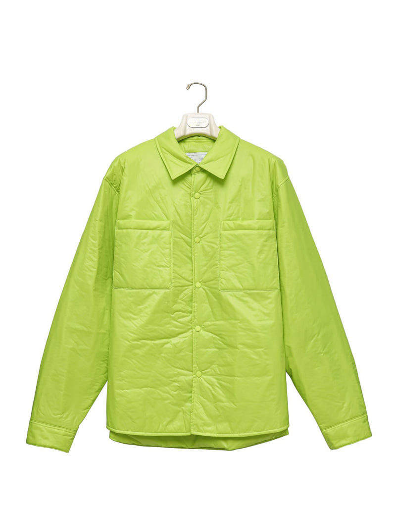 Paper Moon - Korean Women Fashion - #womensfashion - Oversized Vivid Lightweight Padded Button Down Shirt - 2