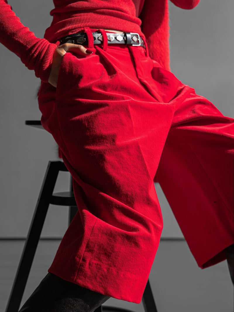 Paper Moon - Korean Women Fashion - #momslook - Classic Corduroy Bermuda Pants - 4