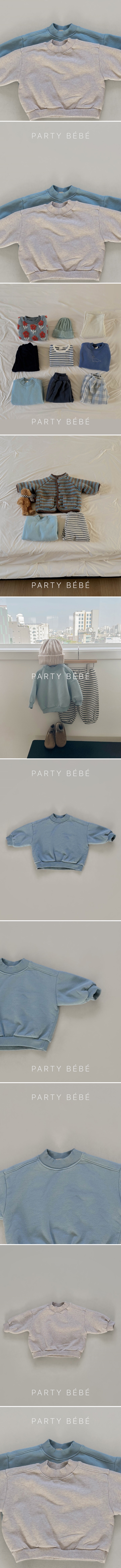 Party Kids - Korean Baby Fashion - #babyoutfit - Eco Sweatshirt - 2