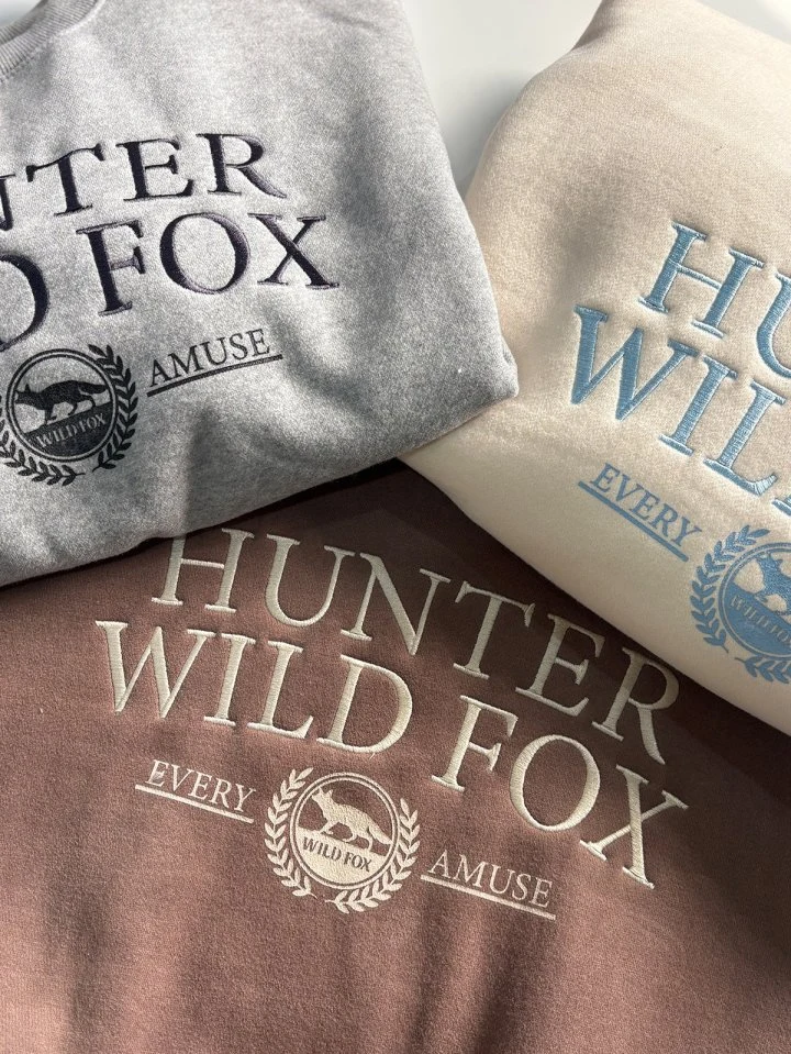 Pastel Deer - Korean Women Fashion - #womensfashion - Double Fleece Hunter Crop Sweatshirt - 3