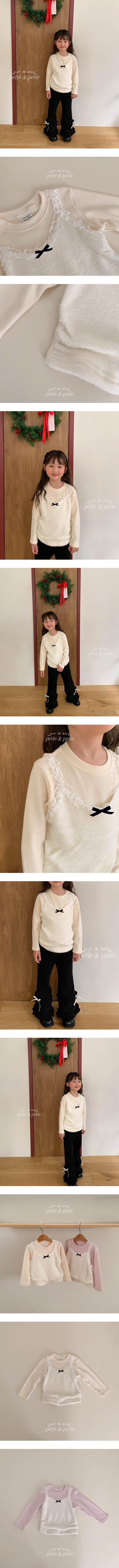 Petit & Petit - Korean Children Fashion - #kidsshorts - Yogurt Bustier Tee - 2