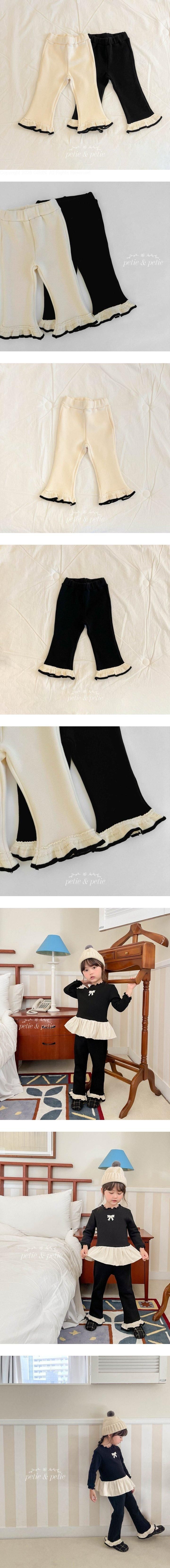 Petit & Petit - Korean Children Fashion - #minifashionista - Janey Flare Pants - 2