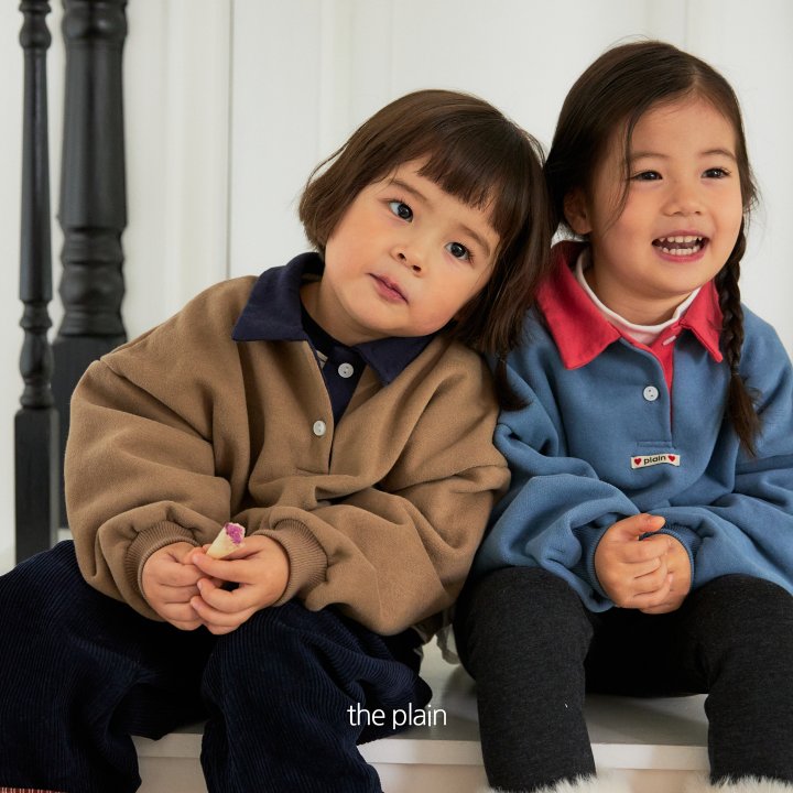 Plain - Korean Children Fashion - #Kfashion4kids - Rose Collar Sweatshirt - 8