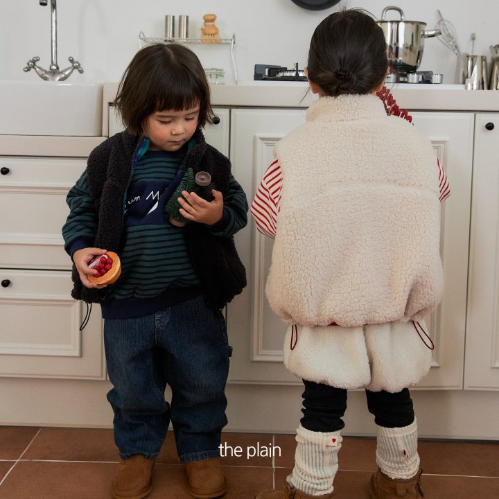 Plain - Korean Children Fashion - #Kfashion4kids - Cord Hammer Denim Pants - 6