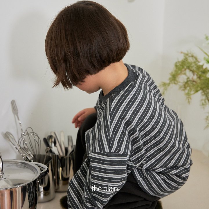 Plain - Korean Children Fashion - #childofig - Lena Stripe Tee - 7