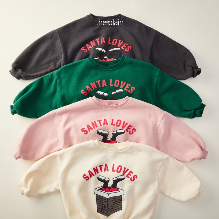 Plain - Korean Children Fashion - #childofig - Chimney Santa Sweatshirt - 10