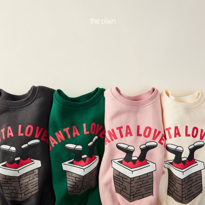 Plain - Korean Children Fashion - #childofig - Chimney Santa Sweatshirt - 11