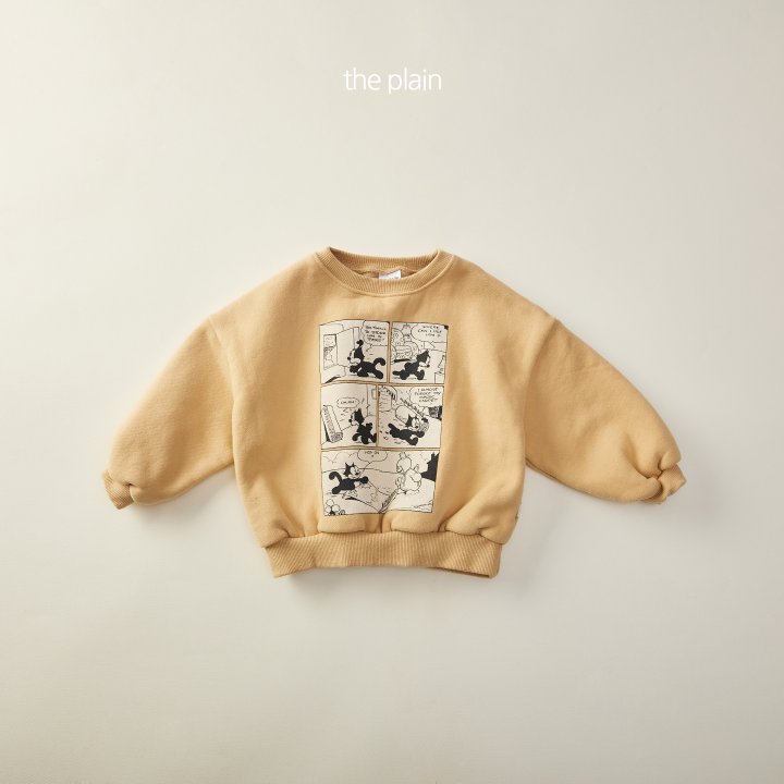 Plain - Korean Children Fashion - #childofig - Cartoon Sweatshirt - 9
