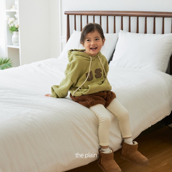 Plain - Korean Children Fashion - #childofig - USA Check Hoodie - 4