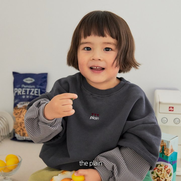 Plain - Korean Children Fashion - #discoveringself - Coco Layered Sweatshirt - 8