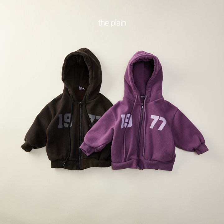 Plain - Korean Children Fashion - #discoveringself - 1977 Hood Zip-Up