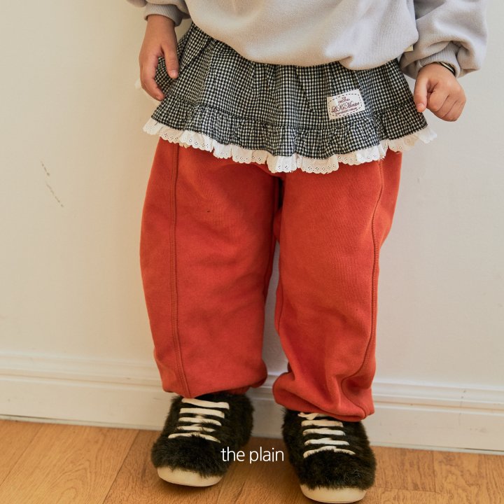 Plain - Korean Children Fashion - #discoveringself - Plain Check Apron - 12